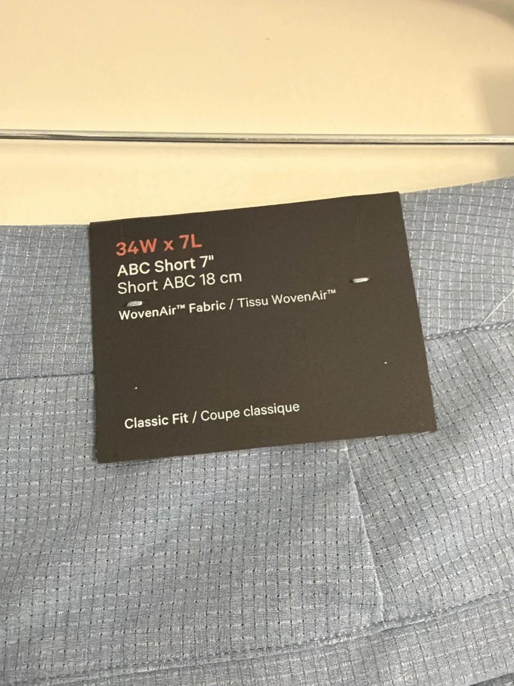 lululemon Size 34 ABC Classic-Fit 7” WovenAir Shorts